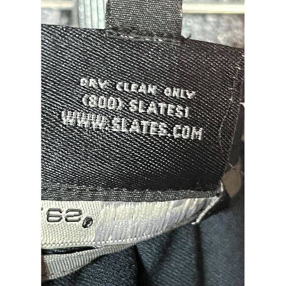 Slates Essentials Mini Pencil Skirt High Waisted Back Slit Stretch Black Women 6 - Picture 10 of 12